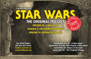 Star Wars…Entirely from Memory